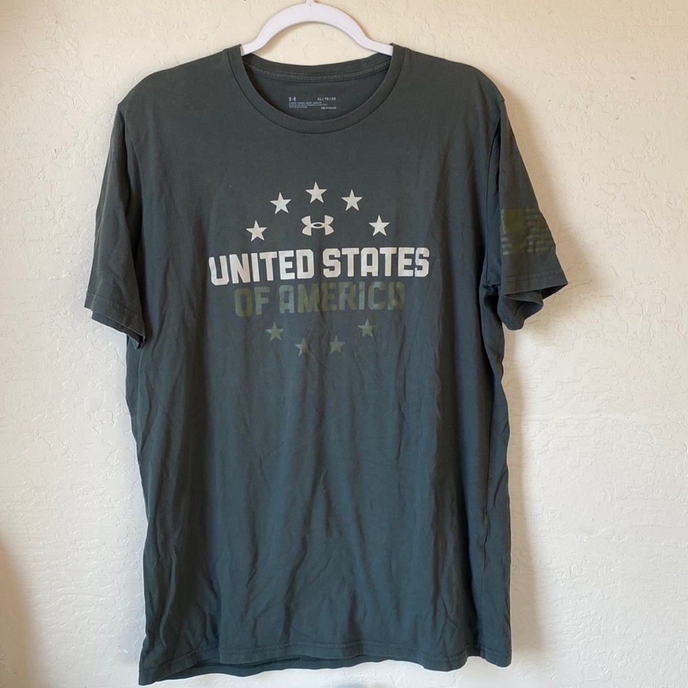 UnderArmour patriotic tee